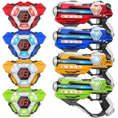 Tag guns set laser - guns,