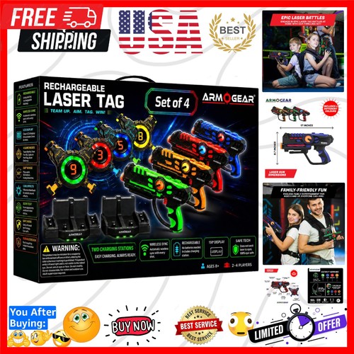 Laser tag guns with - laser,