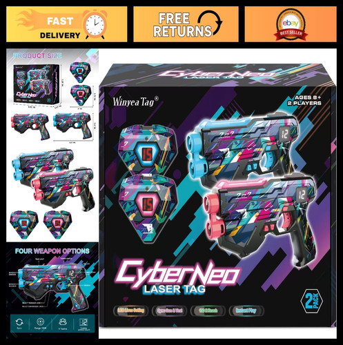 Laser tag guns set with - set, 2