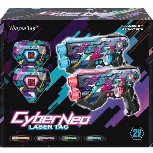 Laser tag guns - laser, vests