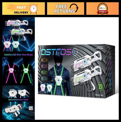Rechargeable laser tag set - set, of