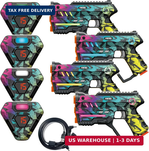 Rechargeable laser tag set - set, of