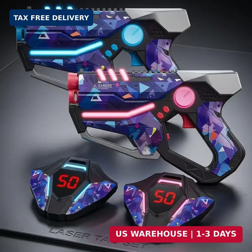 Laser tag guns set 2 - guns, of