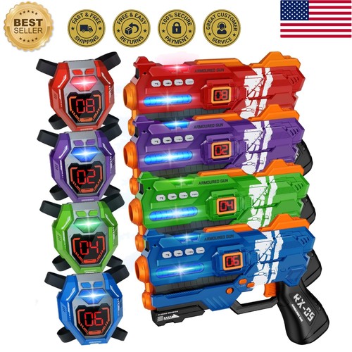 Exciting laser tag - laser, guns