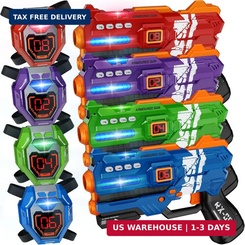 Laser tag guns set - tag,