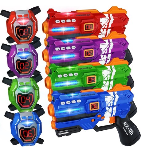 Laser tag guns set - tag, 4