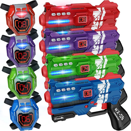 Laser tag guns set - guns,