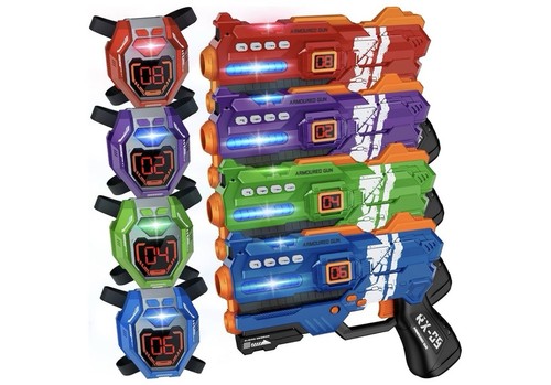 Laser tag guns pack led - laser,