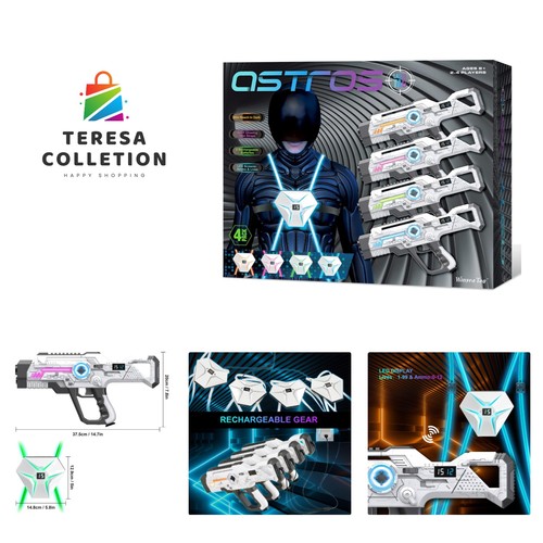 Rechargeable laser tag - rechargeable, tag,