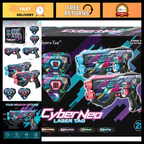 Laser tag guns - 2, with