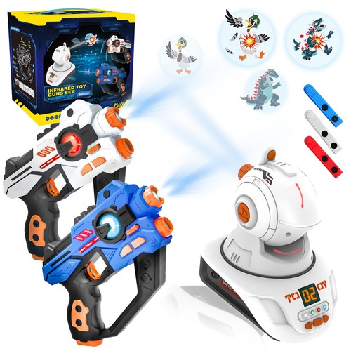 Laser tag guns set - guns,