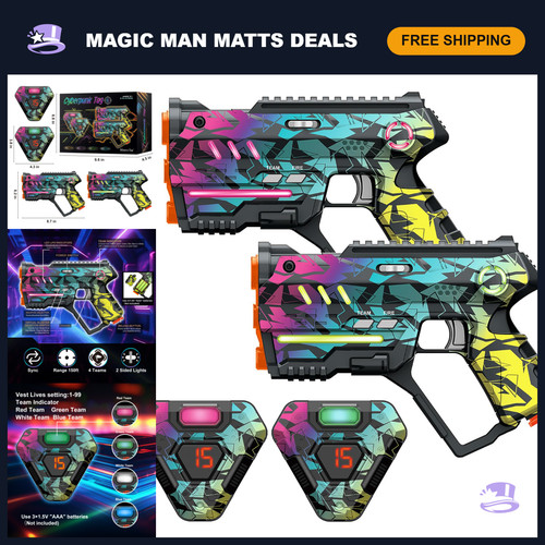 Laser tag game set - game, of