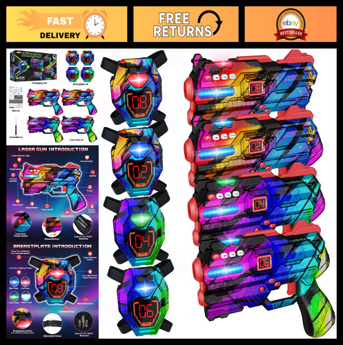 Laser tag guns set - tag, with
