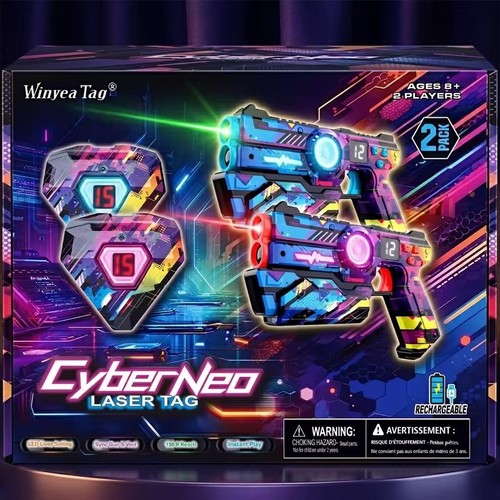 Rechargeable laser tag set - tag,