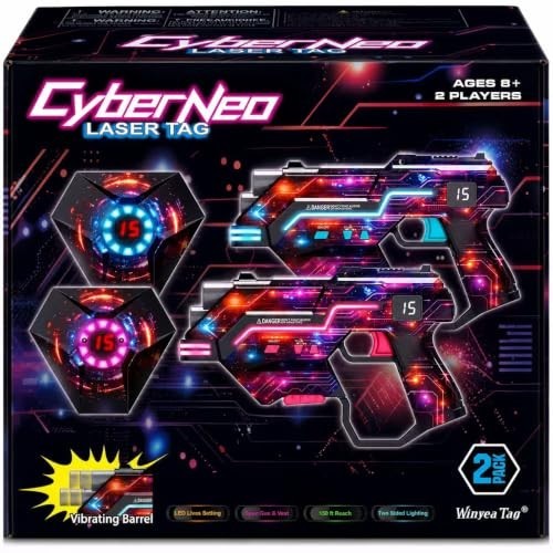 Laser tag guns set 2 - set,