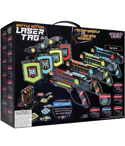 Squad hero rechargeable - hero, laser