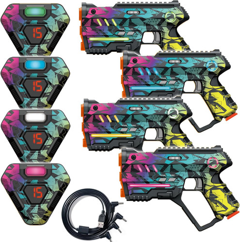 Rechargeable laser tag - rechargeable, set