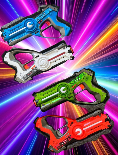 Laser tag guns set tested - tag,