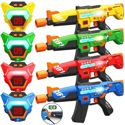 Rechargeable laser tag - tag, guns